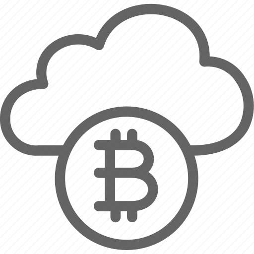 Bitcoin, blockchain, cloud, coin, cryptocurrency, finance, financial icon - Download on Iconfinder