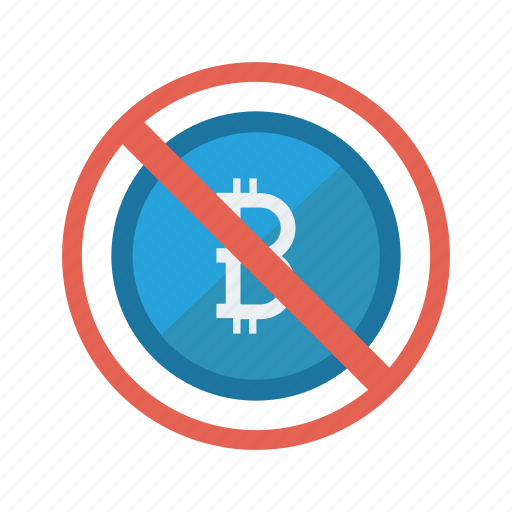 Ban, bitcoin, block, cash, money icon - Download on Iconfinder