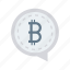 bitcoin, bubble, cash, message, money 