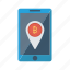 bitcoin, location, map, mobile, pin 