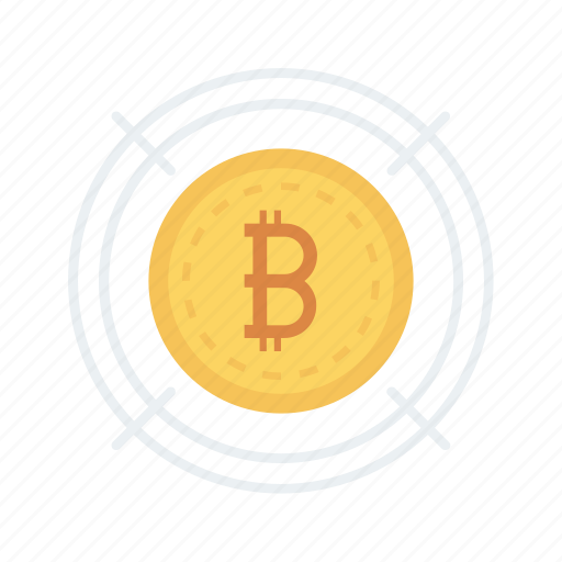 Bitcoin, coin, goal, money, target icon - Download on Iconfinder