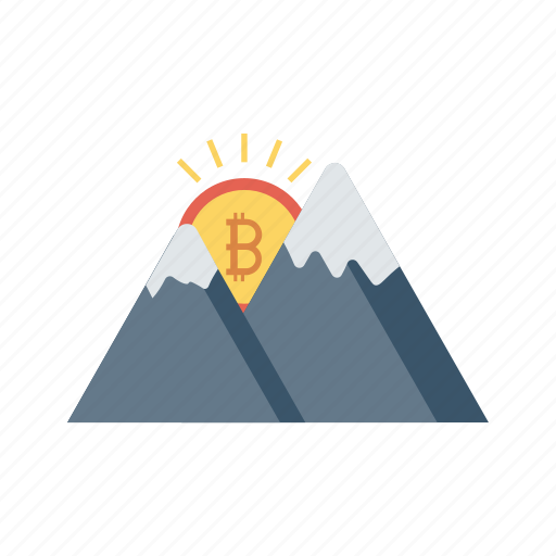 Hills, mountains, shine, sun, weather icon - Download on Iconfinder