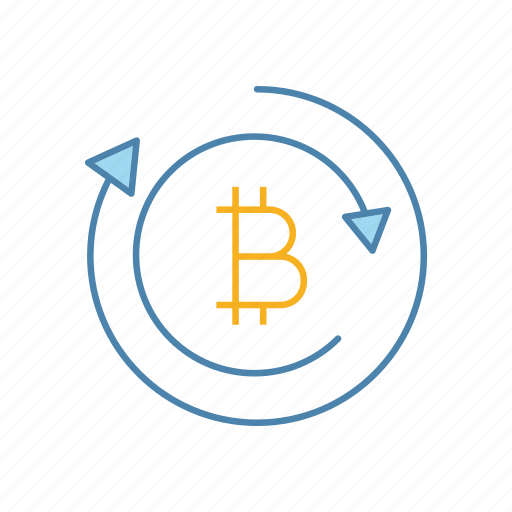 Arrows, bitcoin, convert, crypto, cryptocurrency, exchange, finance icon - Download on Iconfinder