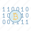 bitcoin, coding, cryptocurrency, mining, ninary code, number, numerical 
