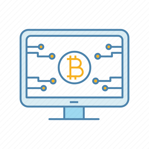 Bitcoin, blockchain, crypto, cryptocurrency, digital, mining, technology icon - Download on Iconfinder
