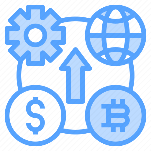 Banking, blockchain, crypto, currency, finance, network, virtual icon - Download on Iconfinder