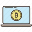 bitcoin, block, chain, coin, crypto, currency, finance