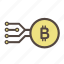 bitcoin, block, chain, coin, crypto, currency, finance 