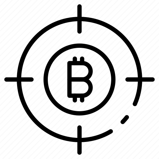 Target, bitcoin, define, aim, focus icon - Download on Iconfinder