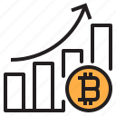 bitcoin, blockchain, coin, cryptocurrency, finance, graph, money 