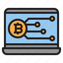 bitcoin, blockchain, coin, cryptocurrency, finance, laptop, money 