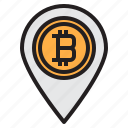 bitcoin, blockchain, coin, cryptocurrency, finance, location, money 