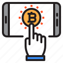 bitcoin, blockchain, coin, cryptocurrency, finance, money, smartphone 