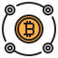 bitcoin, blockchain, coin, cryptocurrency, diagram, finance, money 