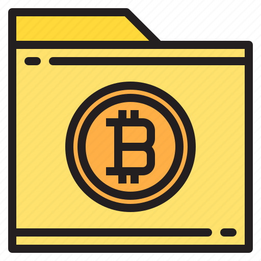 Bitcoin, blockchain, coin, cryptocurrency, finance, folder, money icon - Download on Iconfinder