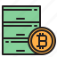 bitcoin, blockchain, coin, cryptocurrency, finance, locker, money 