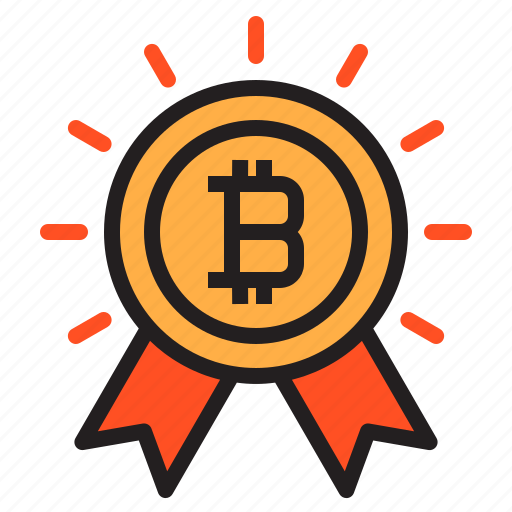 Bitcoin, blockchain, coin, cryptocurrency, finance, money, prize icon - Download on Iconfinder