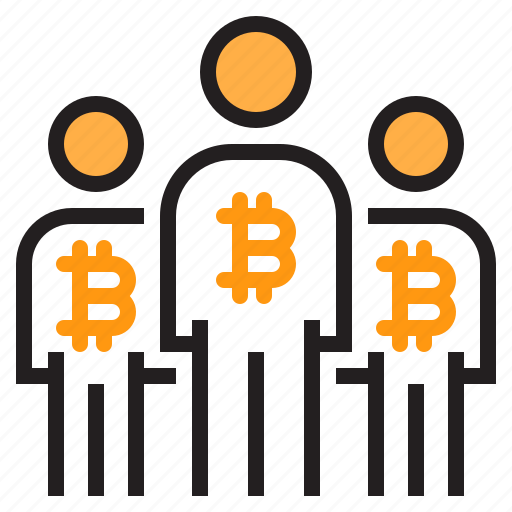 Bitcoin, blockchain, coin, cryptocurrency, finance, money, people icon - Download on Iconfinder