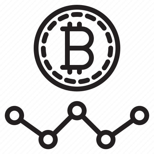 Bitcoin, diagram, blockchain, coin, cryptocurrency, finance, money icon - Download on Iconfinder