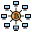 bitcoin, blockchain, coin, cryptocurrency, finance, money, network 