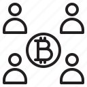 bitcoin, diagram, blockchain, coin, cryptocurrency, finance, money