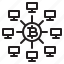 bitcoin, network, blockchain, coin, cryptocurrency, finance, money 