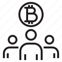 bitcoin, people, blockchain, coin, cryptocurrency, finance, money