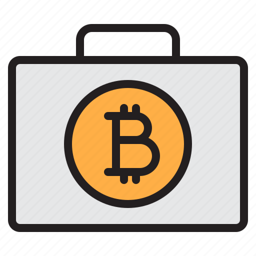 Bag, bitcoin, blockchain, coin, cryptocurrency, finance, money icon - Download on Iconfinder