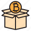 bitcoin, blockchain, box, coin, cryptocurrency, finance, money 