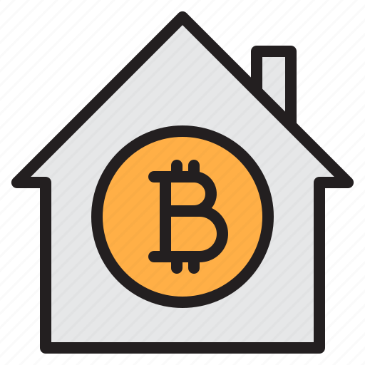 Bitcoin, blockchain, coin, cryptocurrency, finance, home, money icon - Download on Iconfinder