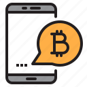 bitcoin, blockchain, coin, cryptocurrency, finance, money, smartphone