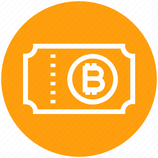 Bitcoin, document, ecommerce, invoice, receipt, ticket, voucher icon - Download on Iconfinder