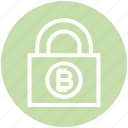 bitcoin, bitcoin lock, cryptocurrency, lock, protection, safe cryptocurrency, security