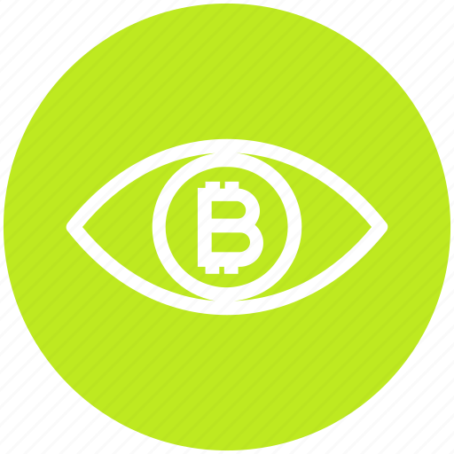 Bitcoin, cryptocurrency, eye, finance, money, scan, vision icon - Download on Iconfinder