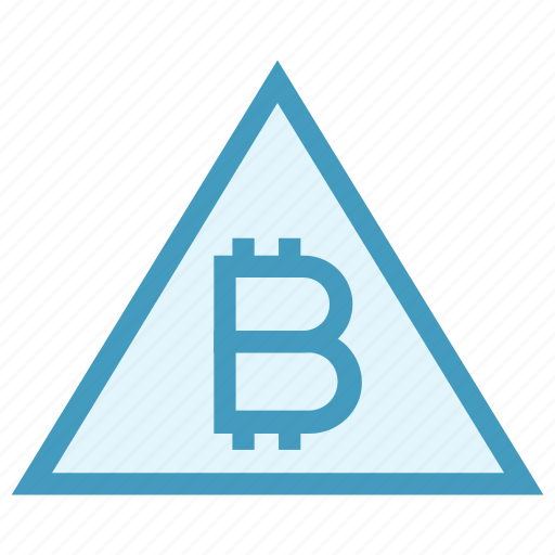 Alert, bitcoin, cryptocurrency, digital currency, finance, money, triangle icon - Download on Iconfinder