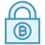 bitcoin, bitcoin lock, cryptocurrency, lock, protection, safe cryptocurrency, security 