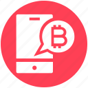 bitcoin alerts, bitcoin notification, bitcoins, cryptocurrency alarm, mobile, smartphone, sms cryptocurrency