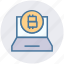 bitcoin, blockchain, coin, cryptocurrency, income, laptop, macbook 