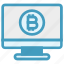 bitcoin, display, lcd, lcd monitor, monitor, screen, television 