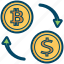 bitcoin, bitcoins, currency, dollar, exchange, money 