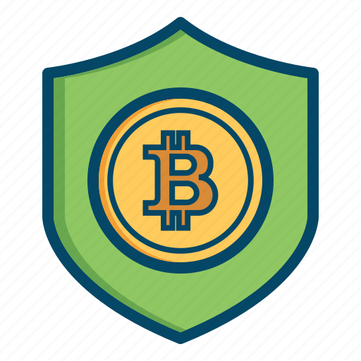 Bitcoin, bitcoins, currency, money, safe, secure, security icon - Download on Iconfinder