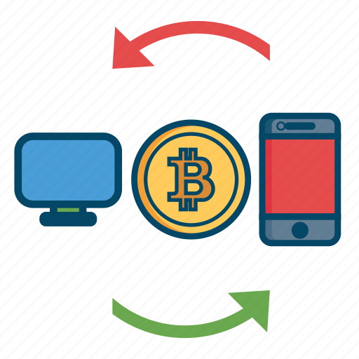 Bill, bitcoin, bitcoins, cash, mobile, money, transfer icon - Download on Iconfinder