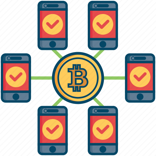 Bitcoin, bitcoins, blockchain, copy, cryptocurrency, mining icon - Download on Iconfinder