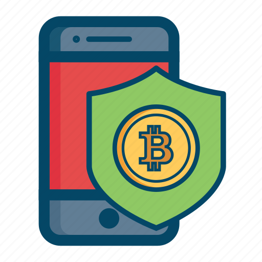 App, bitcoin, bitcoins, mobile, safe, security icon - Download on Iconfinder