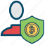 account, avatar, bitcoin, bitcoins, safe, security, user 