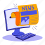 newsletter, news, computer, marketing, advertising, network, online, interaction, internet 