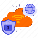 vpn, cloud, server, access, security, network, online, interaction, internet