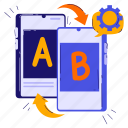 ​​ab testing, test, comparison, usability, mobile, web, website, development, application