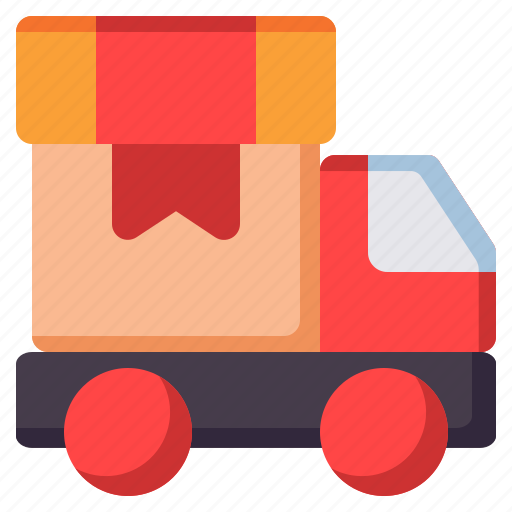 Truck, delivery, shipping, transportation, courier icon - Download on Iconfinder