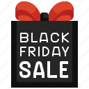present, black, box, gift, promotion, friday, sale